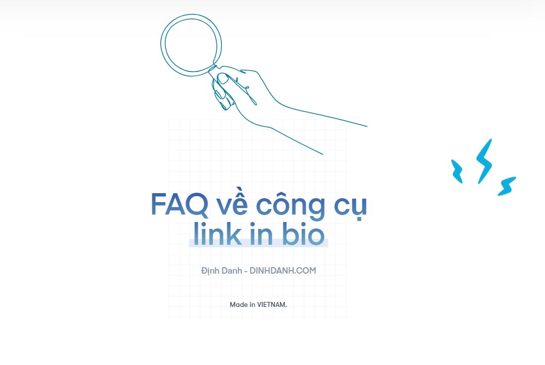 FAQ về công cụ tạo link bio