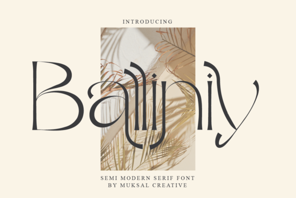 Balliniy-Fonts