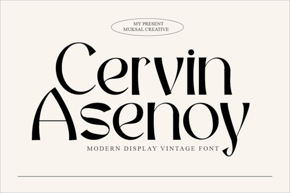 Cervin-Asenoy-Fonts