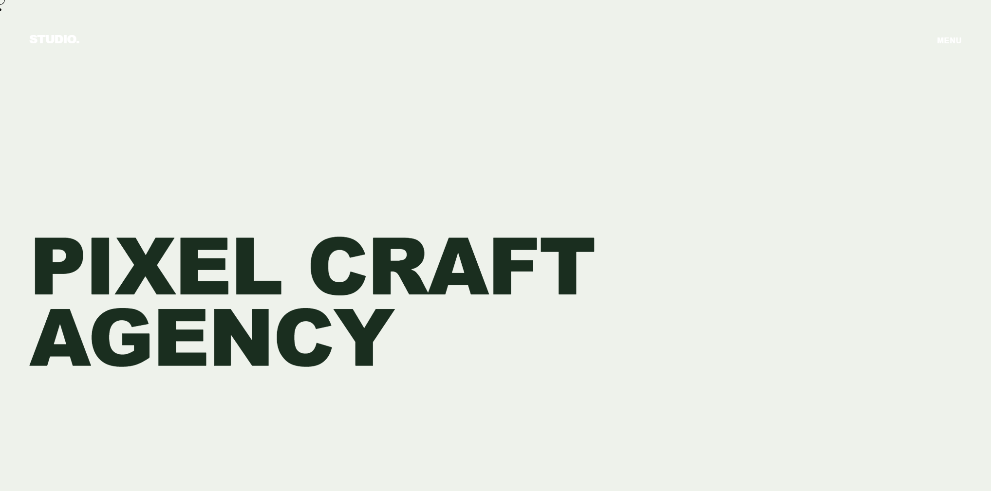 Trang web Agency Creative Studio