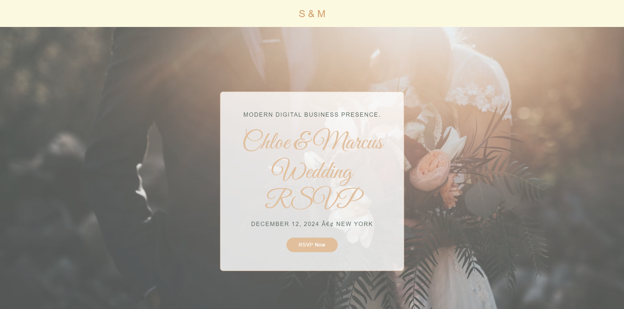 Thiệp cưới Dream Wedding