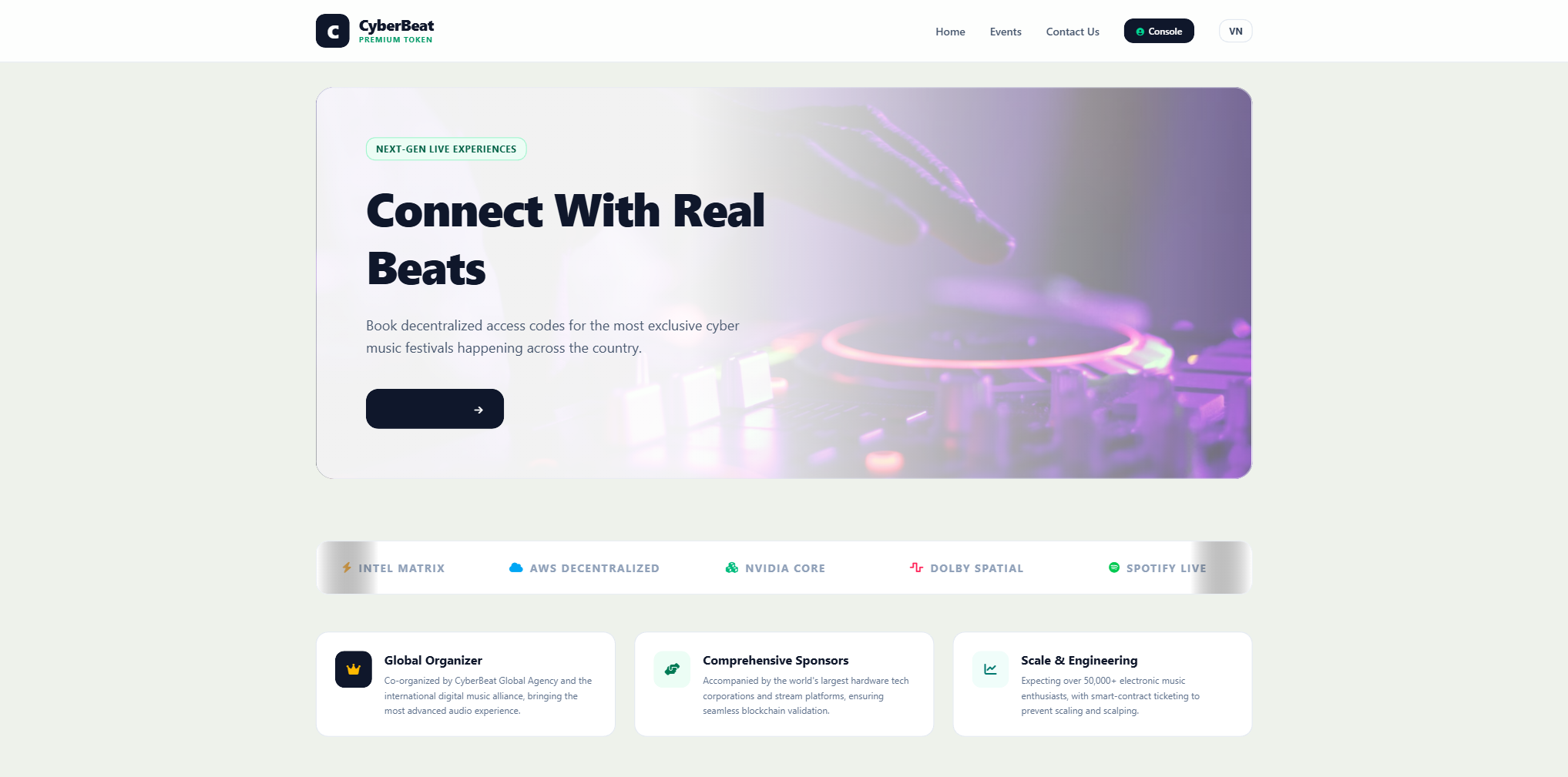 Trang Landing Page