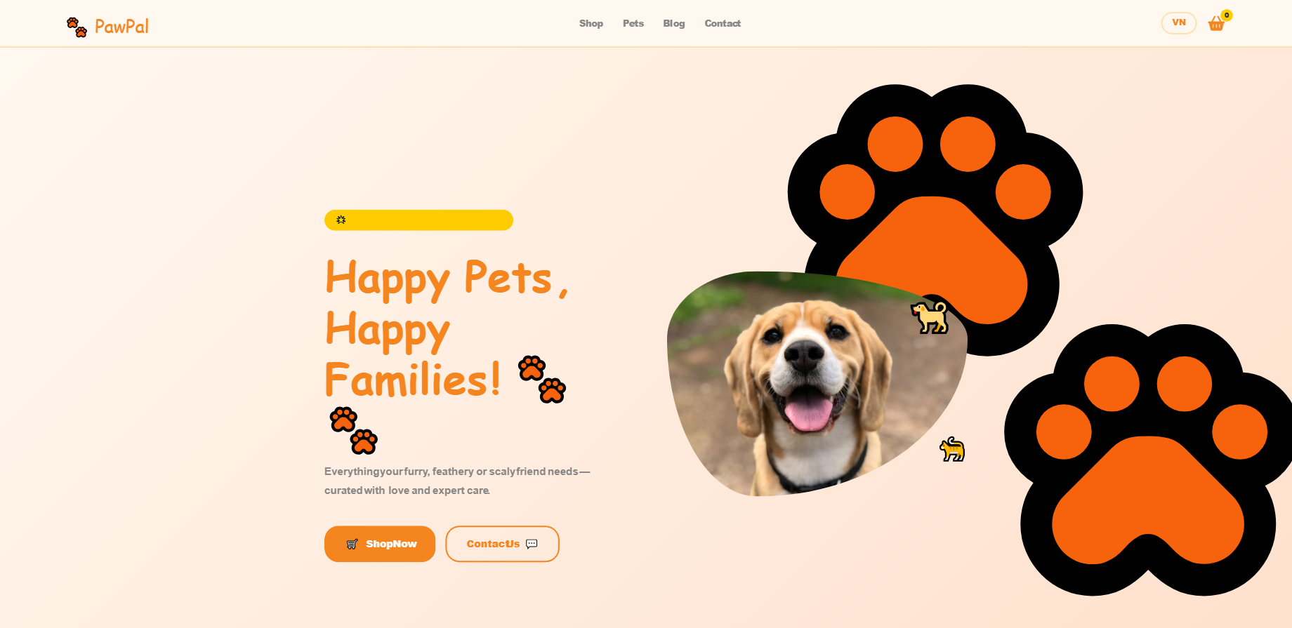 Cửa hàng thú cưng Pet Lover