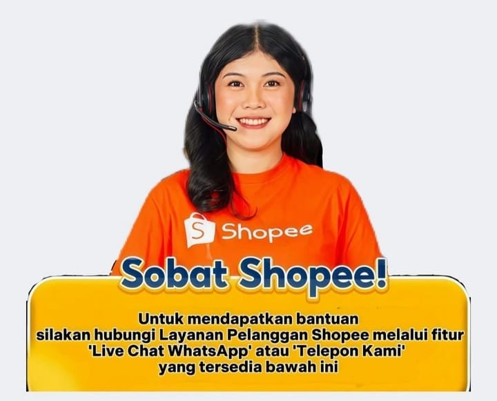 Cara menghubungi Customer Service Shopee. Anda dapat melakukan pengaduan pada Pusat call center kami