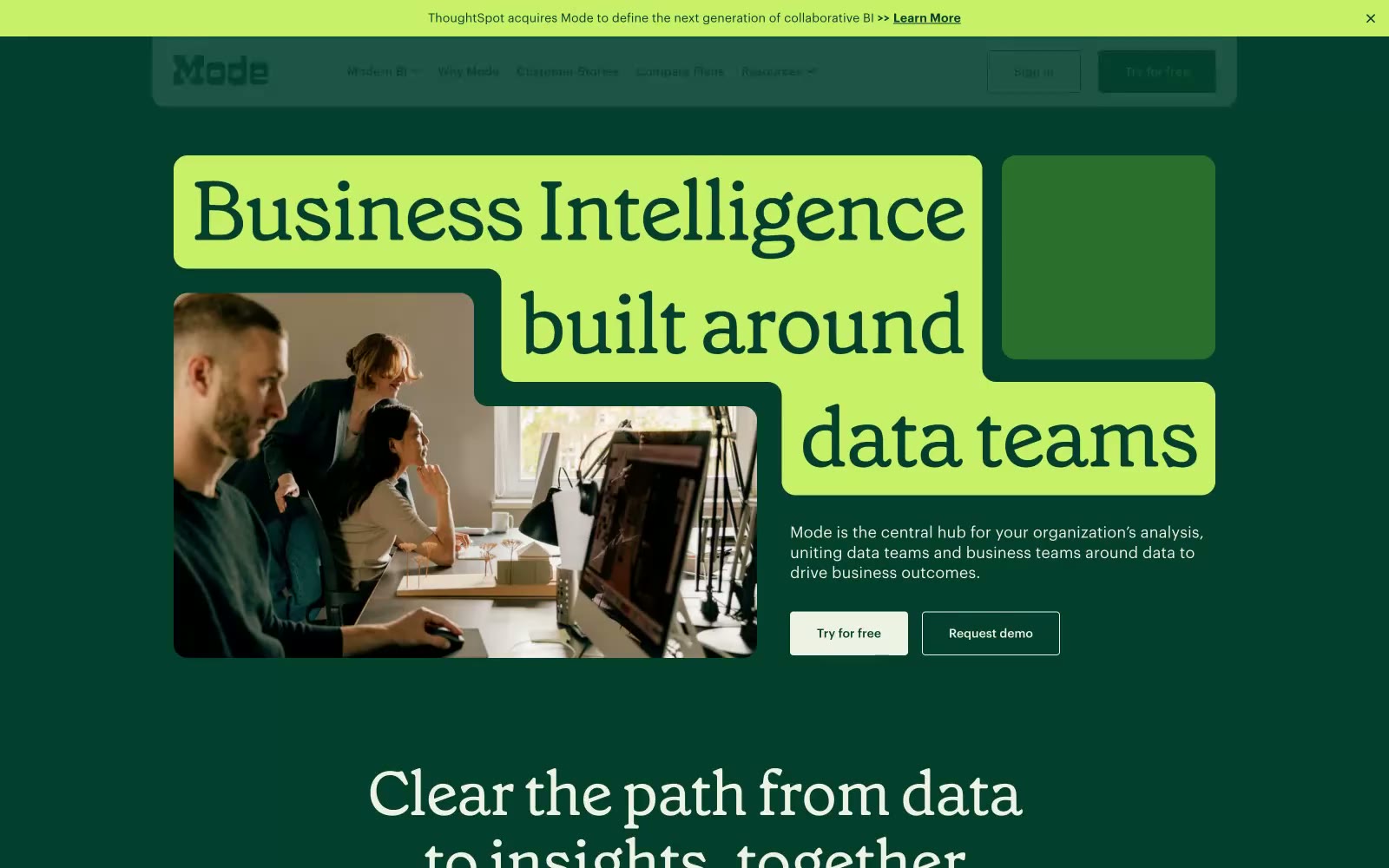 Modern Business Intelligence
