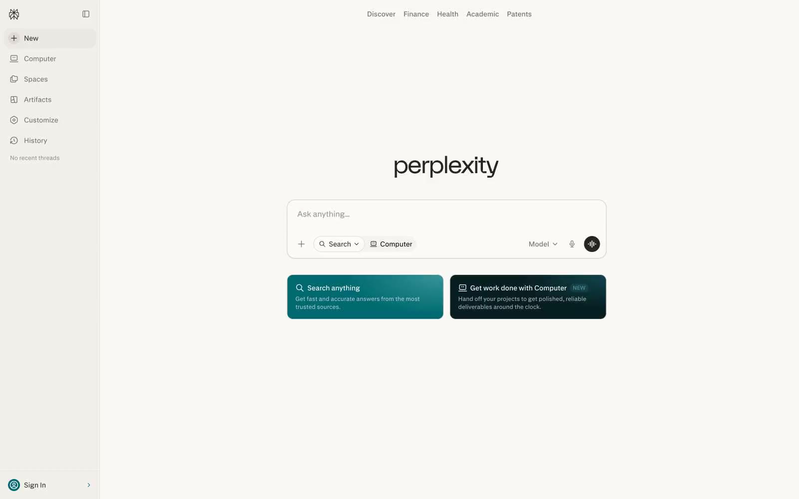 Perplexity AI